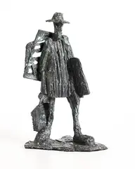 John Behan, Van Gogh on the Road to Tarascon, 2019, bronze - edition of 9 plus 1 artist's proof