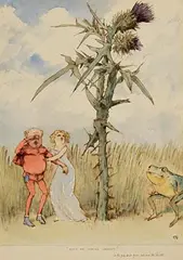 Charles Altamont Doyle, Nemo Me Impune Lacessit, watercolour on paper