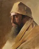 Francis O'Toole, Rabbi, oil on canvas
