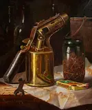 Raymond Campbell British, The Workbench