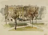 Derek Hill, Wilton Place, Dublin