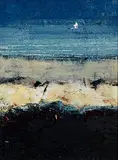 Michael Hales, Eyeries, Beautiful Pebbles, encaustic and oils on birch ply