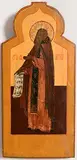 19th Century Russian Icon, A Monastic Saint