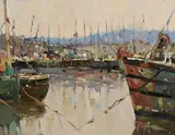 Liam Treacy, In For the Night, oil on canvas