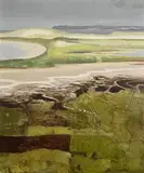 Arthur Armstrong, Donegal Landscape, oil on board