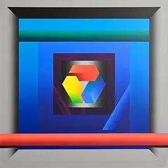 Francis Tansey, Primary Structure in Grey, 1992, acrylic on canvas