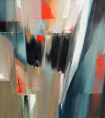 Ger Sweeney, Zeus, acrylic on canvas