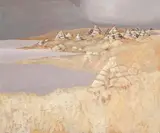 Arthur Armstrong, Light After Rain, oil on board