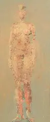 Leonard Sexton, Figure Study, oil on board
