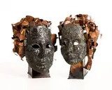 Laurent Mellet, King and Queen, bronze