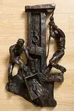 The Miners by 20th Century Irish School, bronze, sold Aug 2023