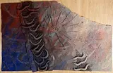 Angela Forte, Sun Stone, 1993, woven gobelin tapestry - wall hanging