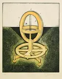Cyclone by Tighe O'Donoghue & Ross American, etching - artist's proof, sold Aug 2023