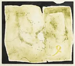 Hillside Variations II by Patrick Hickey, etching - number 15 from an edition of 20, sold Aug 2023