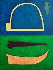 Samuel Walsh, Testament I, 1997, oil on canvas