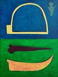 Samuel Walsh, Testament I, 1997, oil on canvas