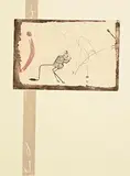 Patrick Hickey, An Alphabet for Children, J is for Jerbra and Jumping Bean, etching - number 7 from an edition of 35