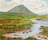 Jack Bloom, Achill, 1991, oil on canvas board