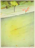 James McCreary, Goldfish and Flower, lithograph - number 8 from an edition of 28