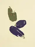 Patrick Hickey, Aubergines and Peppers