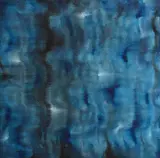 Jeff Dick, Blue Shadows, 2001, mixed media and resin on board