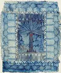 Mary Rose O'Neill, Garden, 1994, etching with stitching - number 6 from an edition of 30