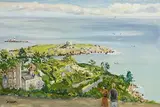 Jack Bloom, Our View, Dalkey Island, oil on canvas