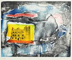 Lynda Hamilton, Alteration and Reversal, etching - number 3 from an edition of 10