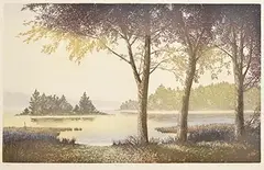 John McAuley, Autumn, etching - number 1 from an edition of 350