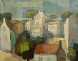 20th Century Contemporary School, Effetti Di Luce II, 1982, oil on canvas