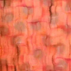 Jeff Dick, Red, Orange Drift, 2001, mixed media and resin on board