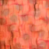Jeff Dick, Red, Orange Drift, 2001, mixed media and resin on board