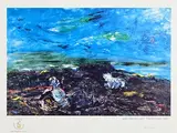 There is No Night by Jack Butler Yeats, 1949, print - number 24 from an edition of 1000, sold Aug 2023