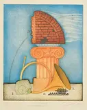 Mistral by Tighe O'Donoghue & Ross American, etching - artist's proof, sold Aug 2023
