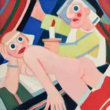 Jack Donovan, The Candle, oil on canvas