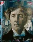 Noel Murphy, Oscar Wilde, oil on canvas