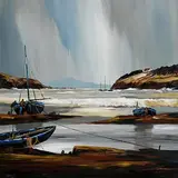 J.P. Rooney, Bantry Bay, oil on board
