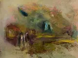Gerald Davis, Solstice, Newgrange, 1988, oil on paper