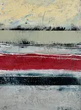 Michael Hales, Eyeries, A Coastal Walk, encaustic and oils on birch ply