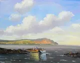 Horn Head, Dunfanaghy, Donegal by Norman J. McCaig, oil on canvas board, sold Jun 2023
