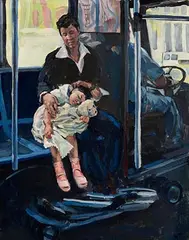 Taking a Rest by Hector McDonnell, oil on board, offered Jun 2023
