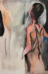 Brian Maguire, Wanting, 1983, acrylic on canvas