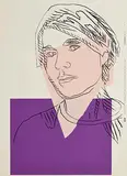 Andy Warhol American, Self Portrait 156A (c.1980s), Silkscreen (printers untrimmed proof) in colours from an unknown edition