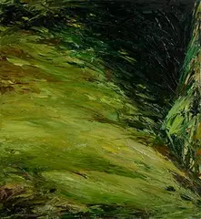 Ravine, Co. Donegal by Mary Lohan, 1992, oil on card, offered Jun 2023