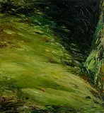 Mary Lohan, Ravine, Co. Donegal, 1992, oil on card