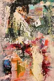 John Kingerlee, A Letter from the King, 2021, oil and collage on board