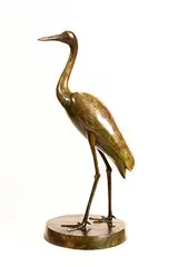 Adrian Sorrell, Crane, bronze - number 1 from an edition of 7