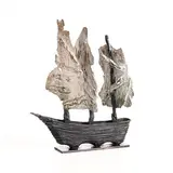 Atlantic Famine Ship by John Behan, unique bronze, sold Jun 2023