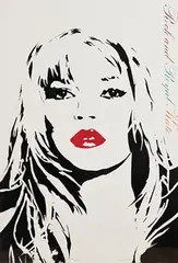 Bambi, Rock and Royal Kate, screenprint and diamond dust - number 26 from an edition of 30