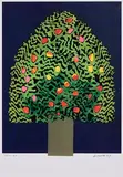 Patrick Scott, Christmas Tree, 2007, screenprint in colours